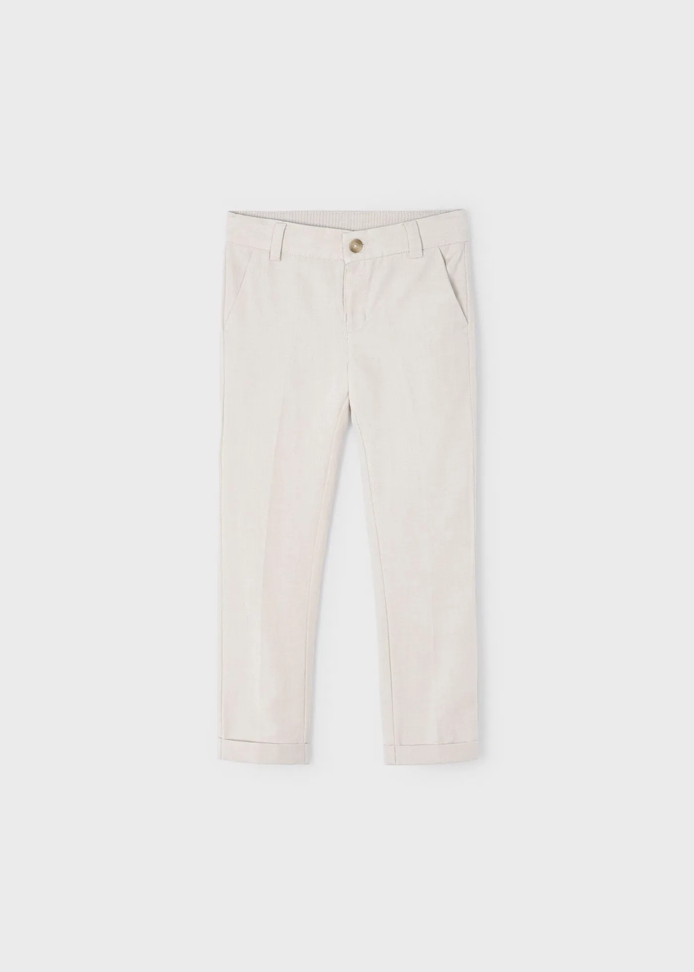 3542 - Linen pants for boys suit - Raffia