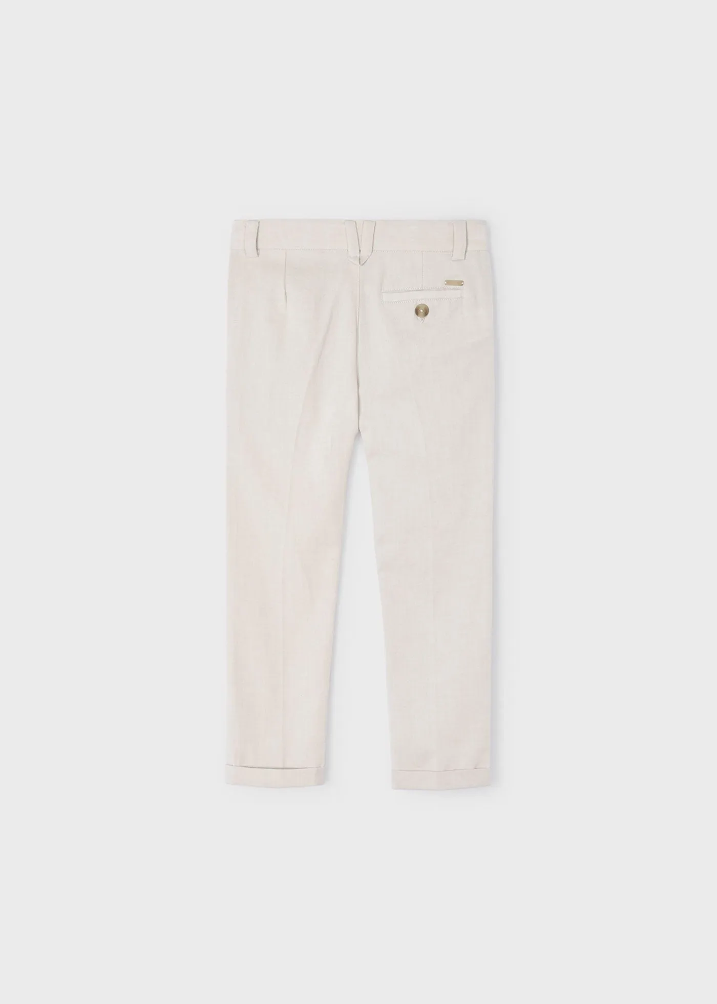 3542 - Linen pants for boys suit - Raffia