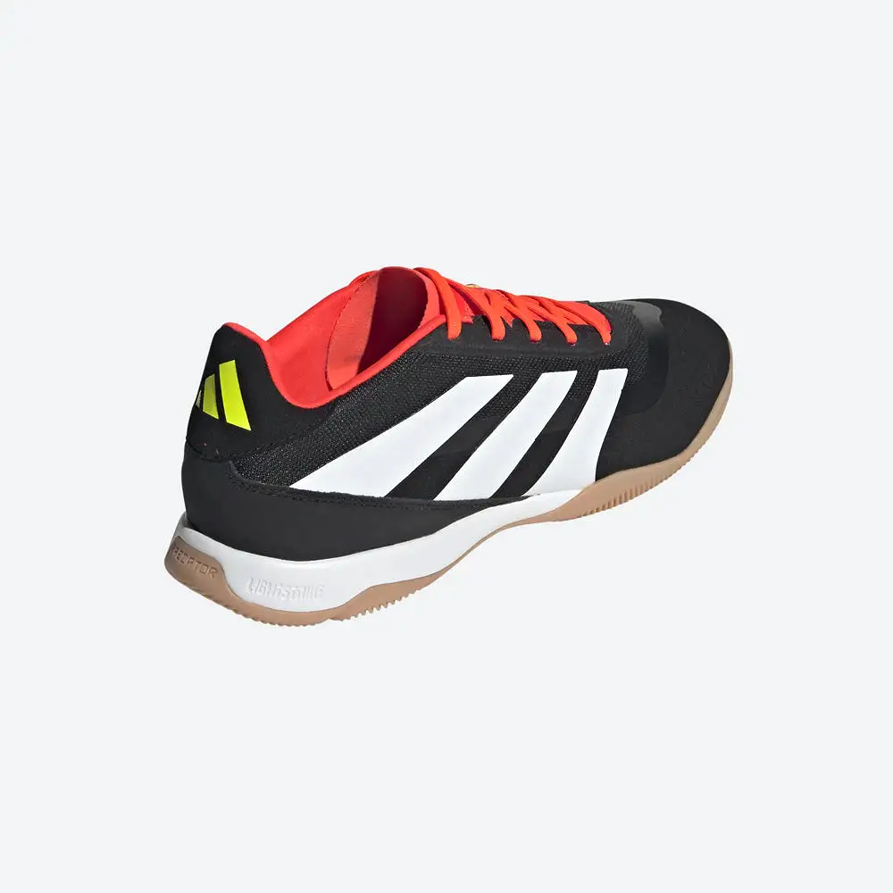 Adidas Predator League Indoor Football Shoes (Black/White/Solar Red)