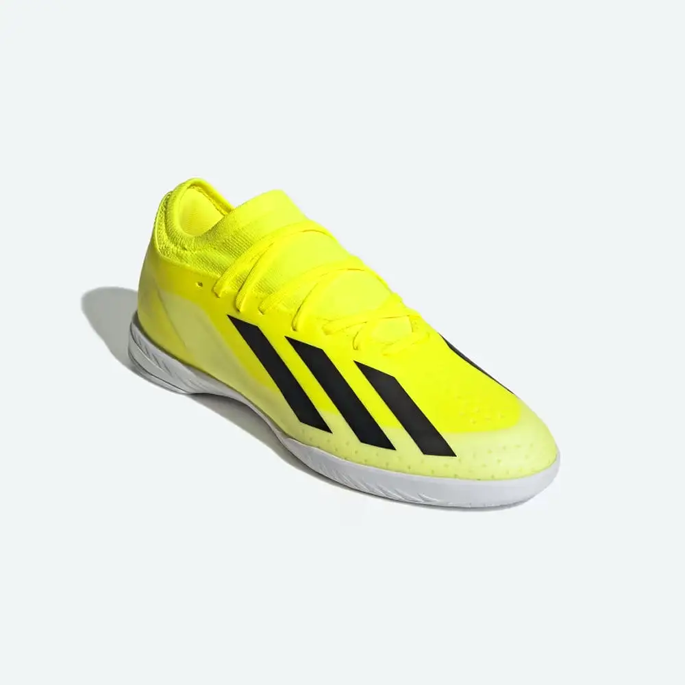 Adidas X Crazyfast League Indoor Football Shoes (Yellow/Black/White)