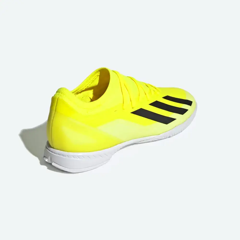 Adidas X Crazyfast League Indoor Football Shoes (Yellow/Black/White)