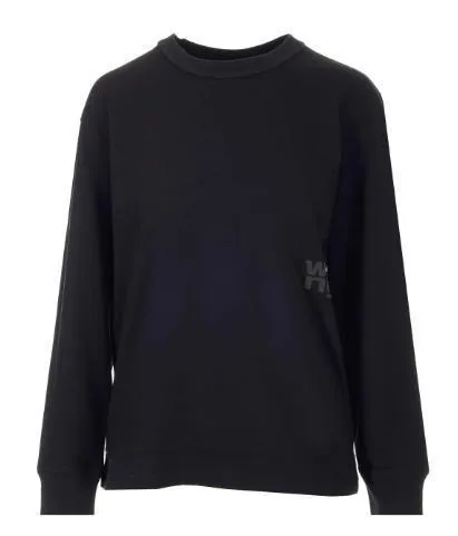 Alexander Wang  |Crew Neck Unisex Cotton Logo Hoodies & Sweatshirts