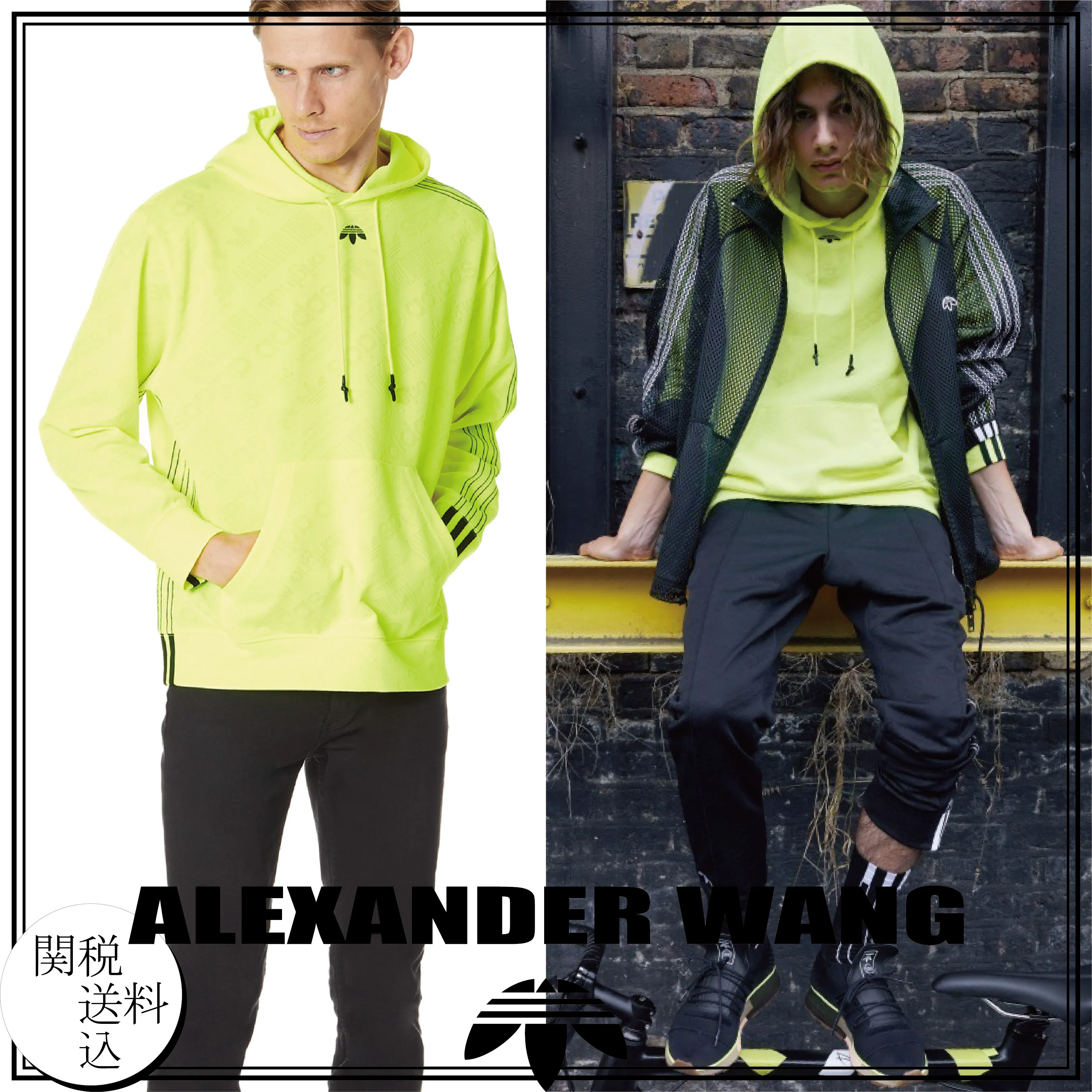 Alexander Wang  |Unisex Street Style Hoodies & Sweatshirts