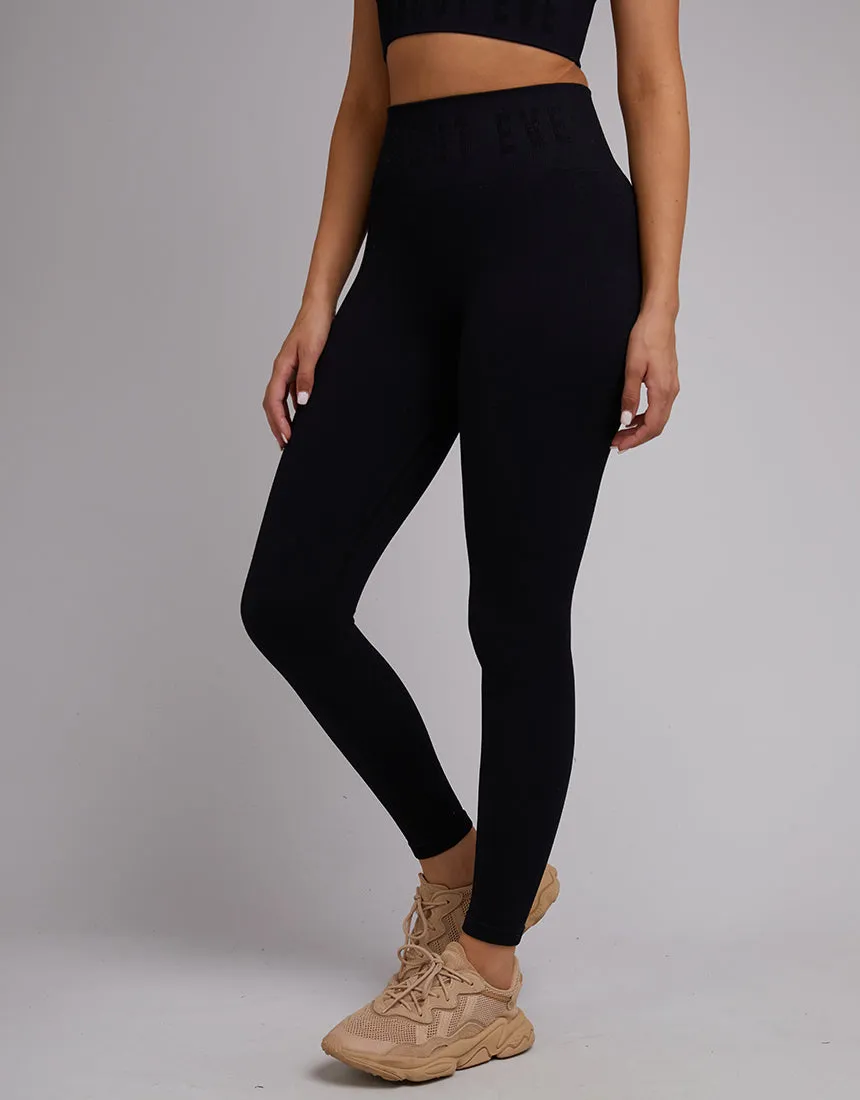 All About Eve Remi Rib Legging - Black