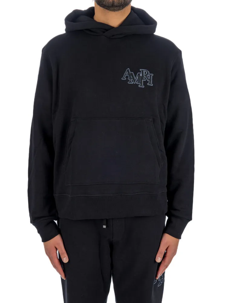 AMIRI  |Street Style Plain Cotton Logo Hoodies