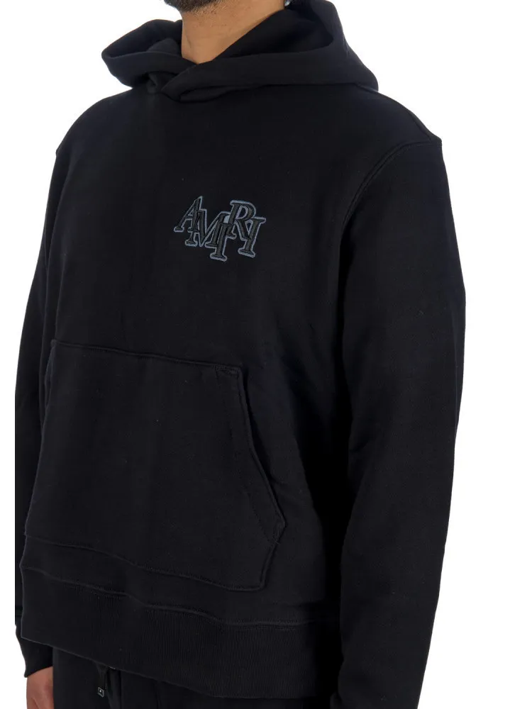 AMIRI  |Street Style Plain Cotton Logo Hoodies