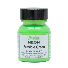 Angelus Neon Popsicle Green Leather Paint 089