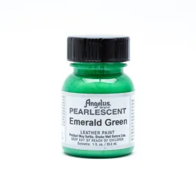 Angelus Pearlescent Leather Paint - Emerald Green 095