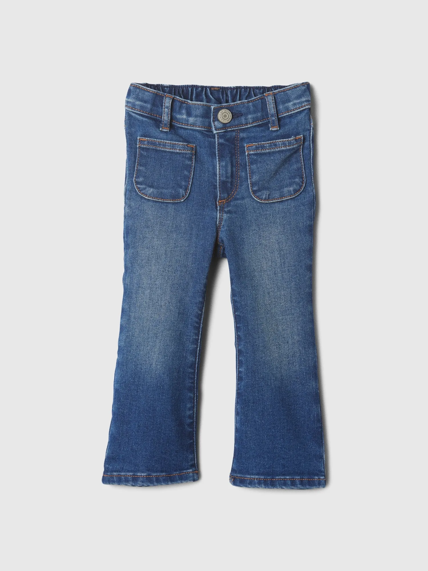 babyGap 100% Recycled '70s Flare Vegan-Leather Pants