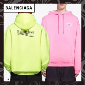 BALENCIAGA  |Long Sleeves Cotton Logo Luxury FX Advantage / Exclusive