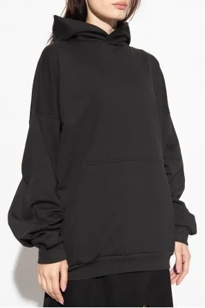 BALENCIAGA  |Long Sleeves Plain Cotton Oversized Logo