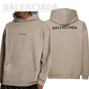 BALENCIAGA  |Street Style Logo Luxury FX Advantage / Exclusive Hoodies