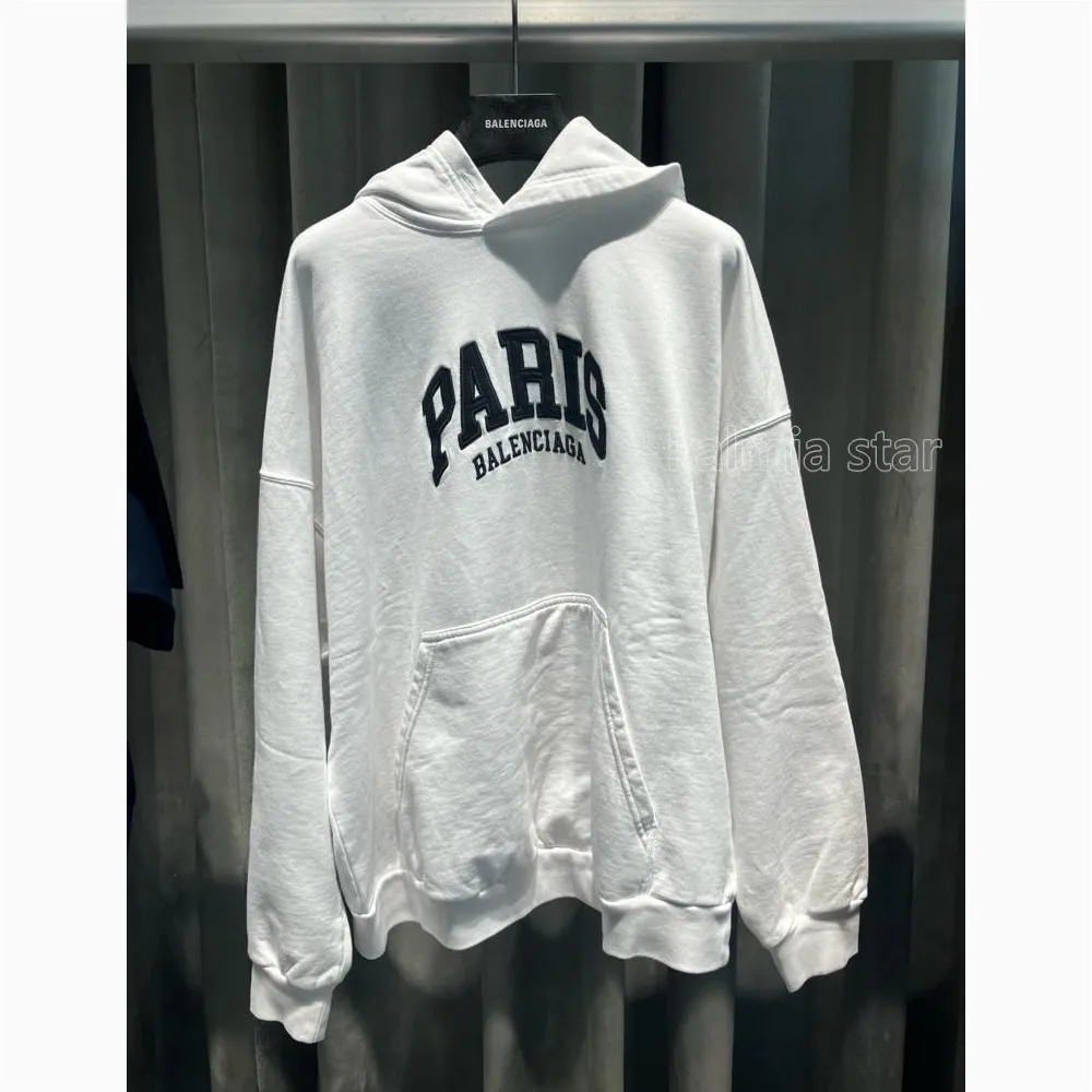 BALENCIAGA  |Street Style Plain Hoodies & Sweatshirts