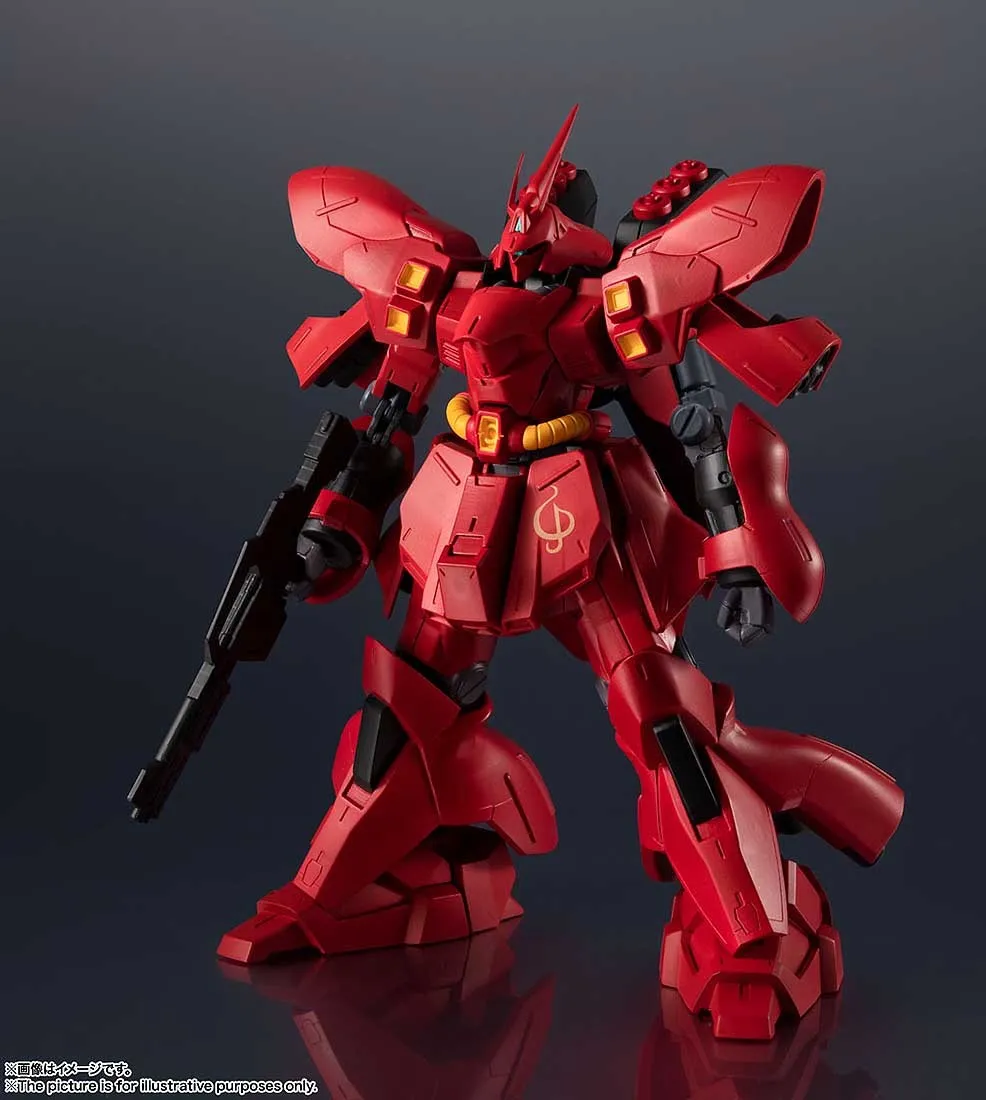 Bandai Gundam Universe Mobile Suit Gundam Char's Counterattack MSN-04 Sazabi Figure (red)