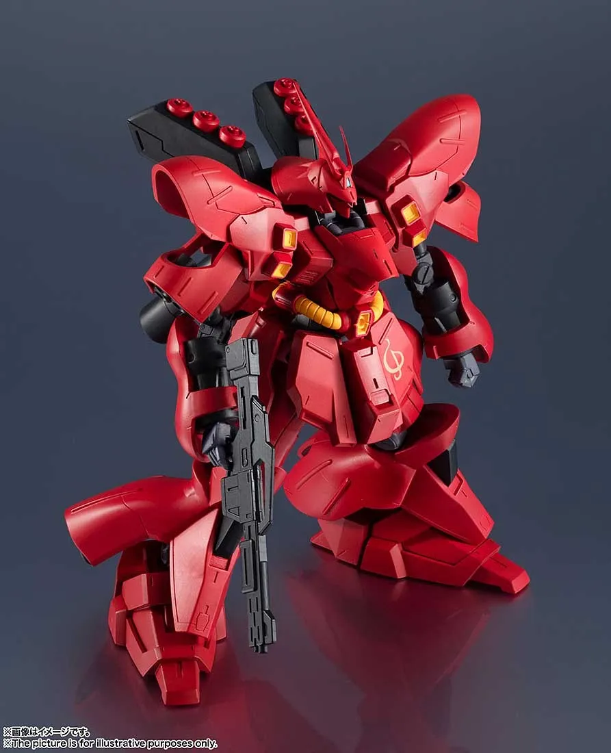 Bandai Gundam Universe Mobile Suit Gundam Char's Counterattack MSN-04 Sazabi Figure (red)