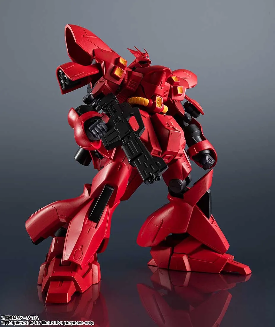 Bandai Gundam Universe Mobile Suit Gundam Char's Counterattack MSN-04 Sazabi Figure (red)