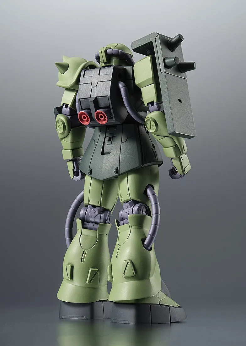 Bandai The Robot Spirits Mobile Suit Gundam The 08th MS Team Side MS MS-06JC ZAKU II TYPE JC Ver. A.N.I.M.E. Figure (green)