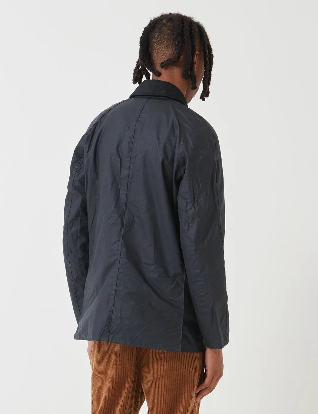 Barbour Lightweight Ashby Wax Jacket - Royal Navy Blue