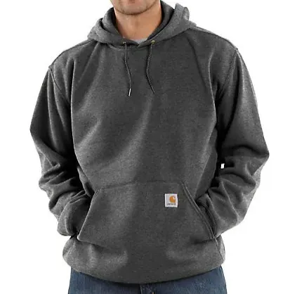 Carhartt  |Long Sleeves Plain Logo Neon Color Hoodies