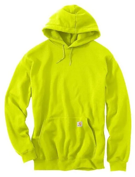 Carhartt  |Long Sleeves Plain Logo Neon Color Hoodies