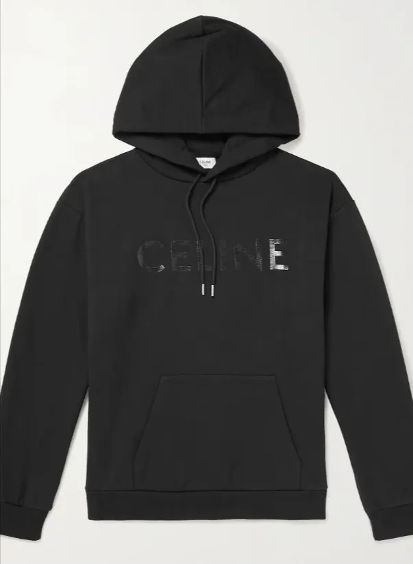 CELINE  |Collaboration Long Sleeves Co-ord Logo Luxury Hoodies