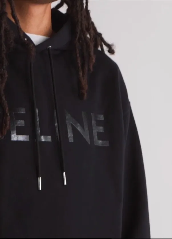 CELINE  |Collaboration Long Sleeves Co-ord Logo Luxury Hoodies