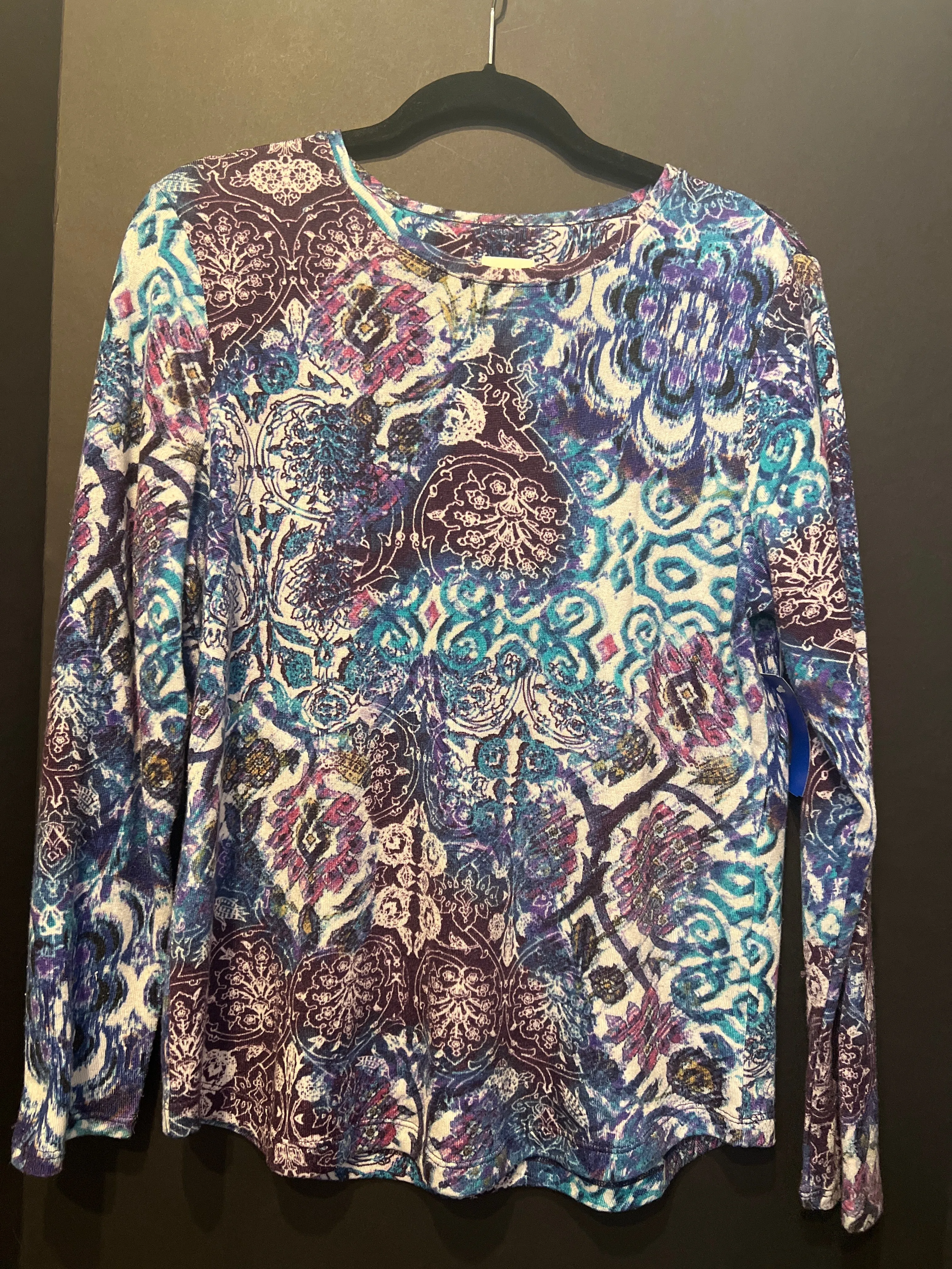 Chicos Paisley Sweater - Size 2