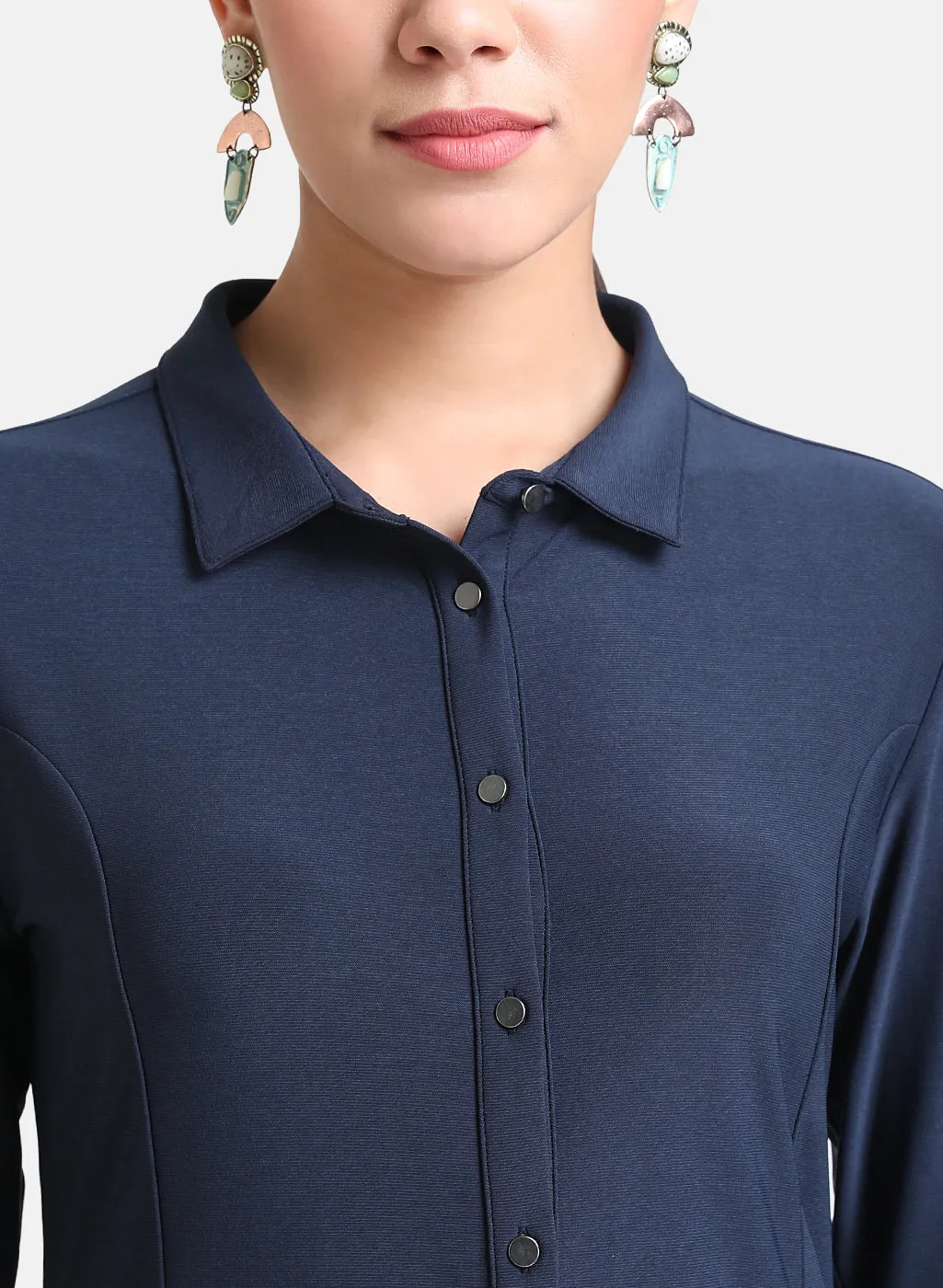 Classic Collar Stretchable Shirt