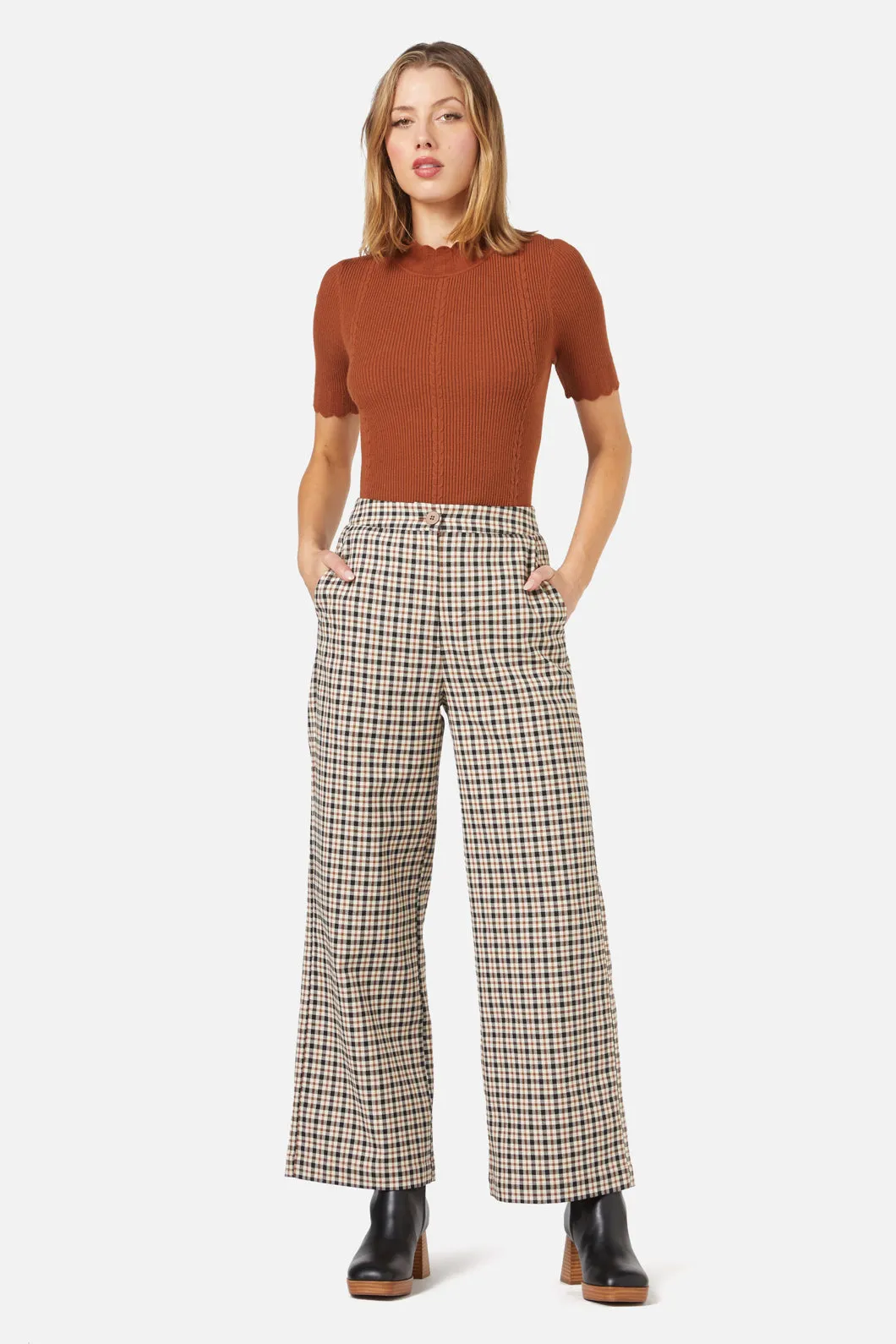 Claudia Check Pant