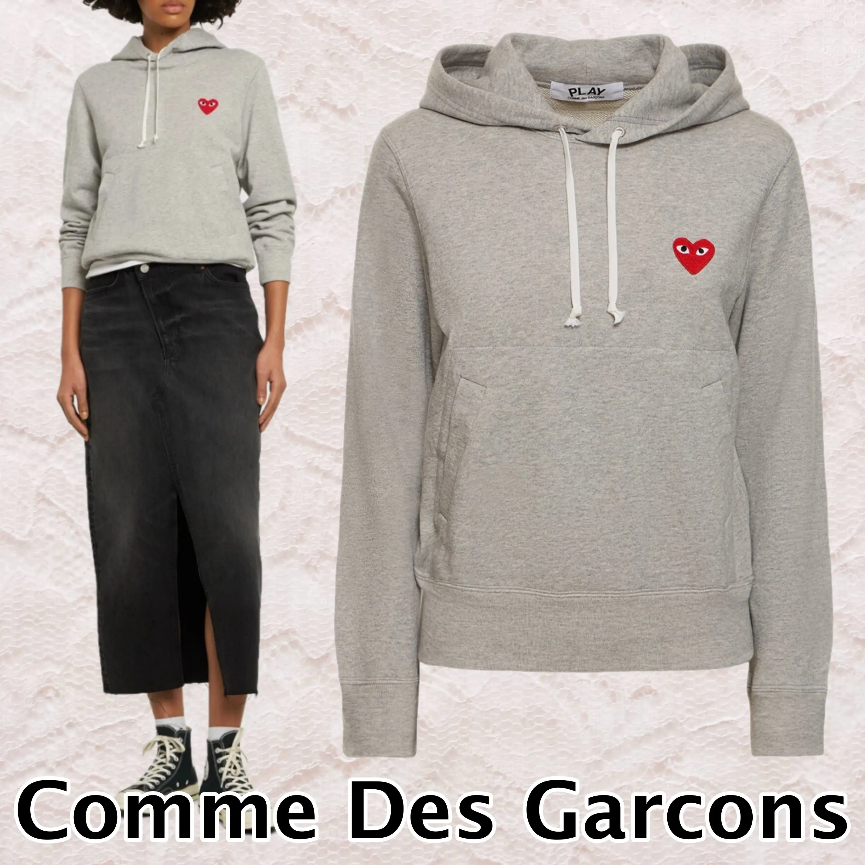 COMME des GARCONS  |Long Sleeves Cotton Hoodies & Sweatshirts