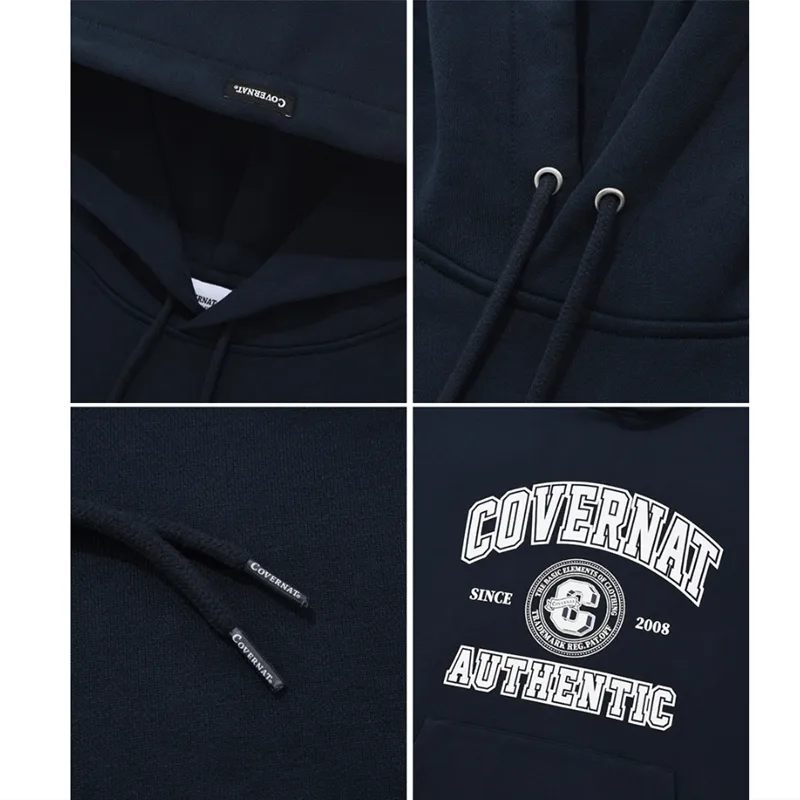 COVERNAT  |Unisex Street Style Logo Hoodies & Sweatshirts