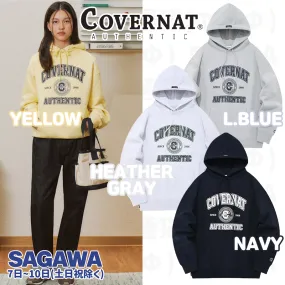 COVERNAT  |Unisex Street Style Logo Hoodies & Sweatshirts