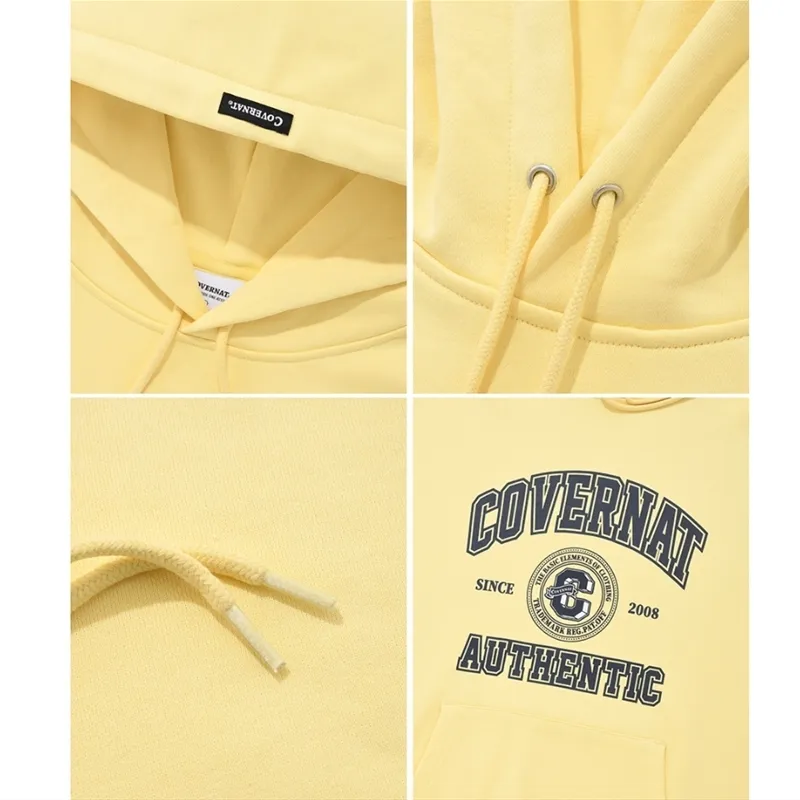 COVERNAT  |Unisex Street Style Logo Hoodies & Sweatshirts