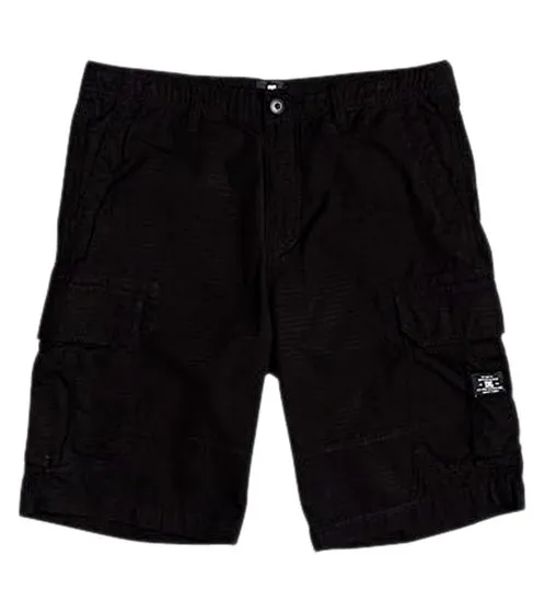 DC Shoes Herren Sommer-Shorts kurze Hose Cargo-Shorts Baumwoll-Shorts EDYWS03054 KVJ0 Schwarz