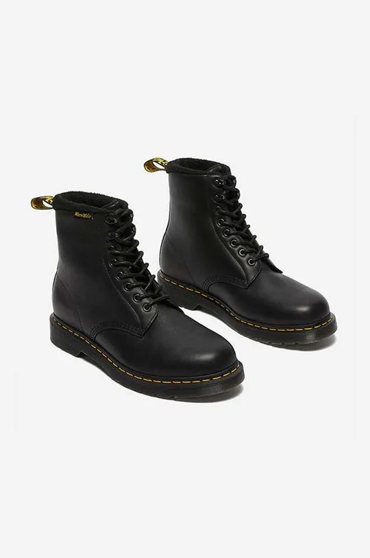 Dr. Martens leather ankle boots 1460 Pascal women's black color DM27084001