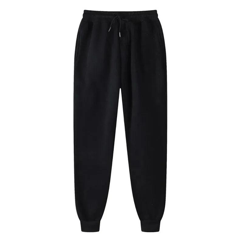 Drawstring Fleece Jogger Pants