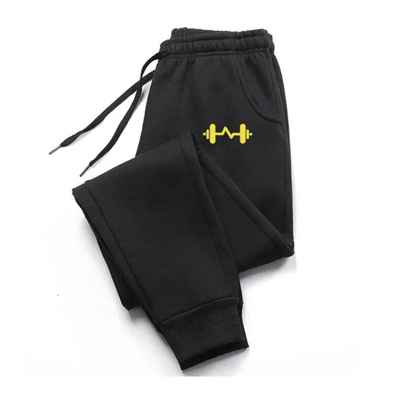 Drawstring Fleece Jogger Pants