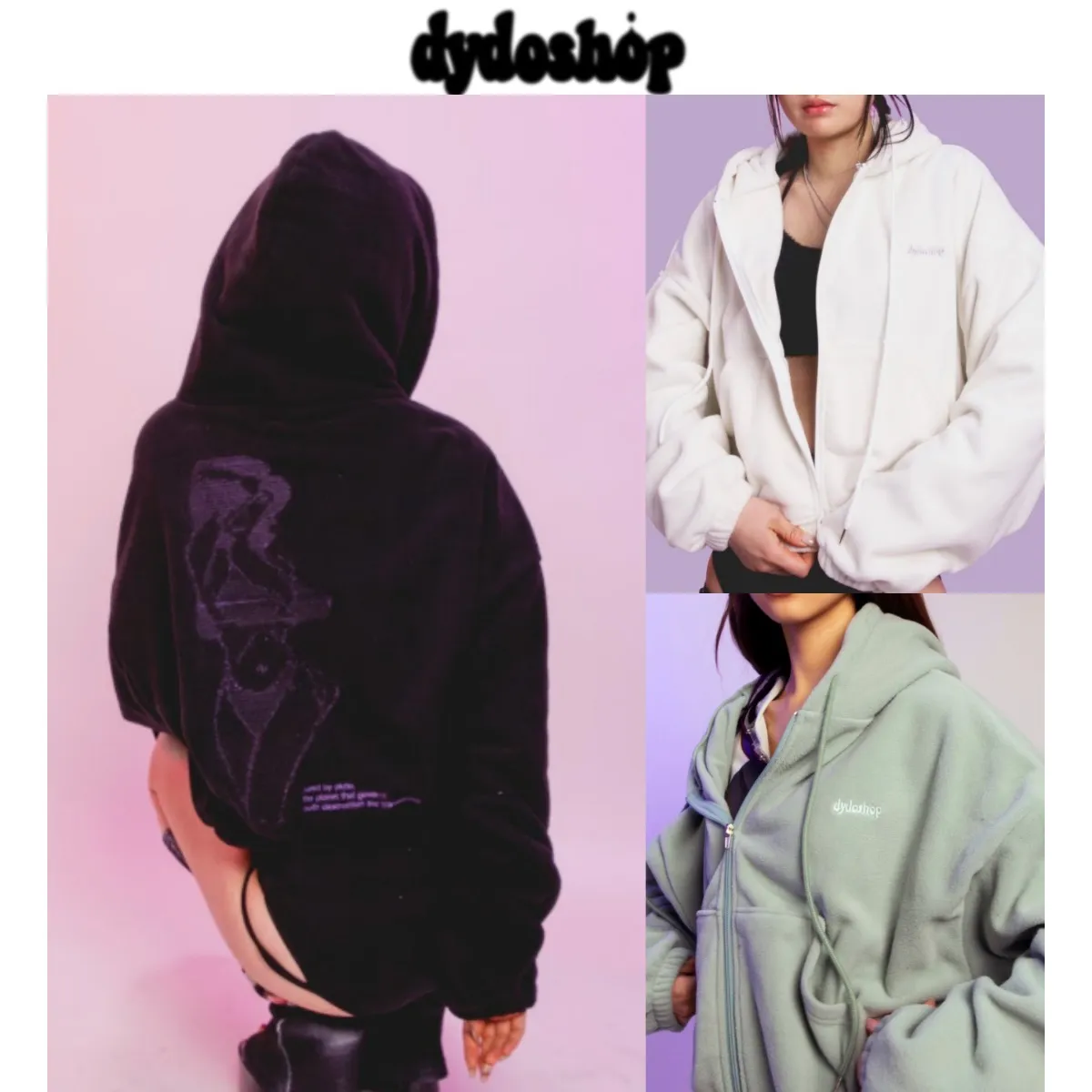 dydoshop  |Street Style Logo Hoodies & Sweatshirts