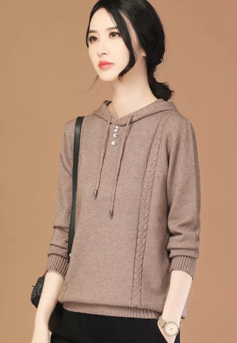 Fashionable All-Match Hooded Sweater