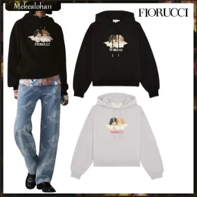 FIORUCCI  |Long Sleeves Cotton Medium Logo Hoodies & Sweatshirts