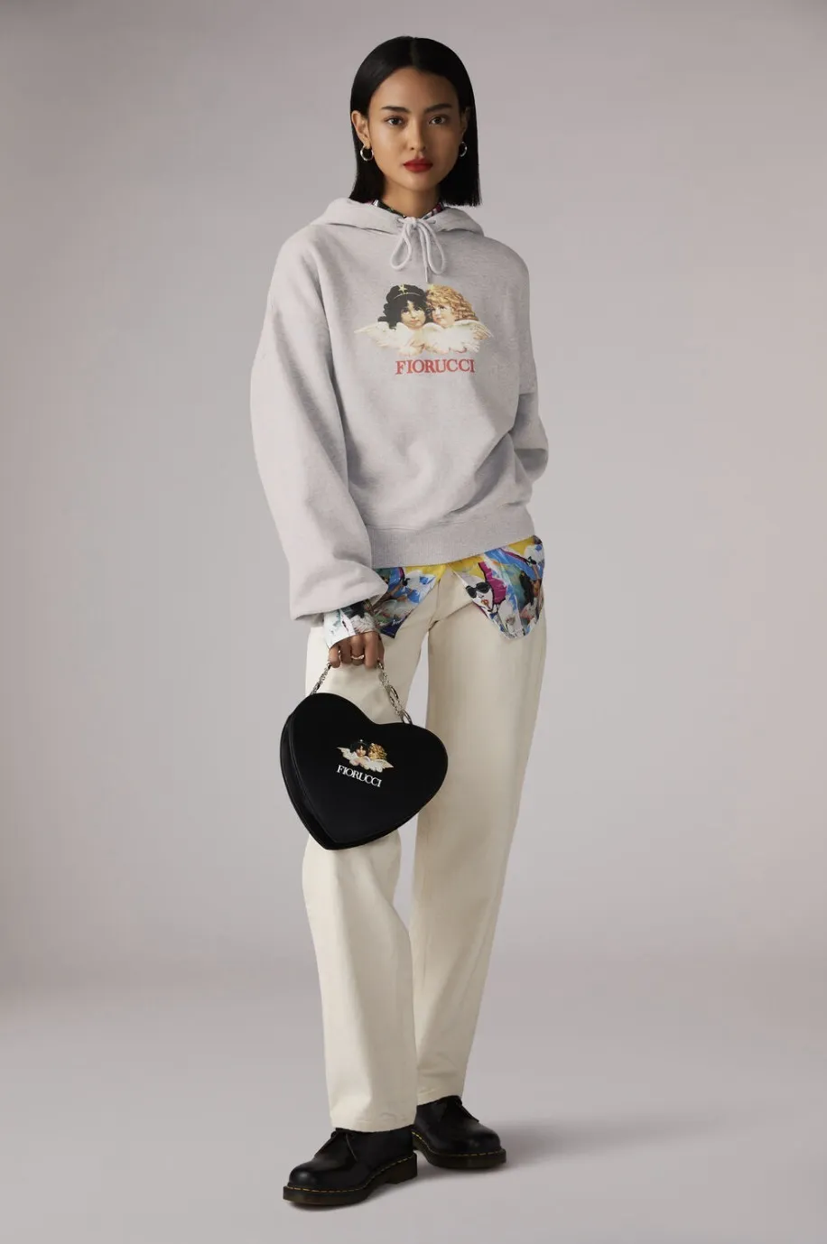 FIORUCCI  |Long Sleeves Cotton Medium Logo Hoodies & Sweatshirts