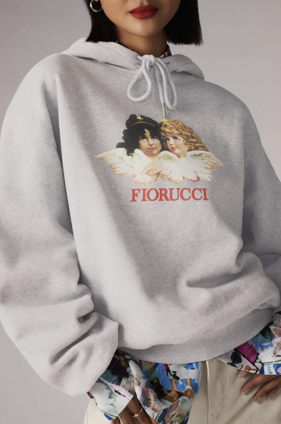 FIORUCCI  |Long Sleeves Cotton Medium Logo Hoodies & Sweatshirts