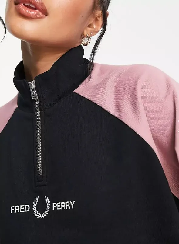 FRED PERRY  |Long Sleeves Cotton Logo Hoodies & Sweatshirts