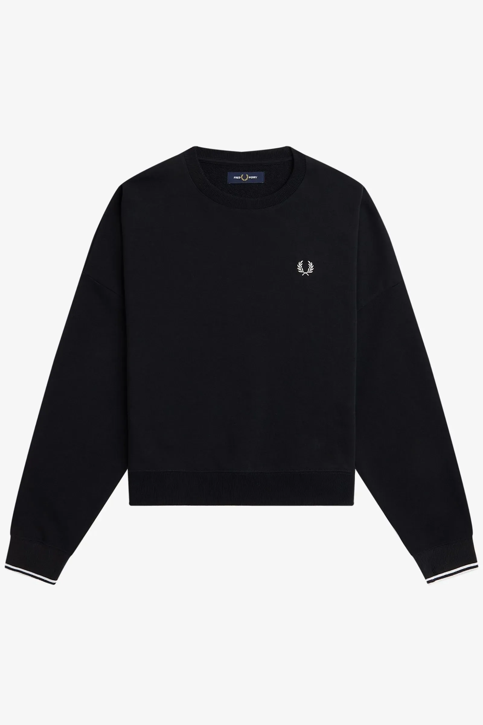 FRED PERRY  |Long Sleeves Plain Logo Hoodies & Sweatshirts