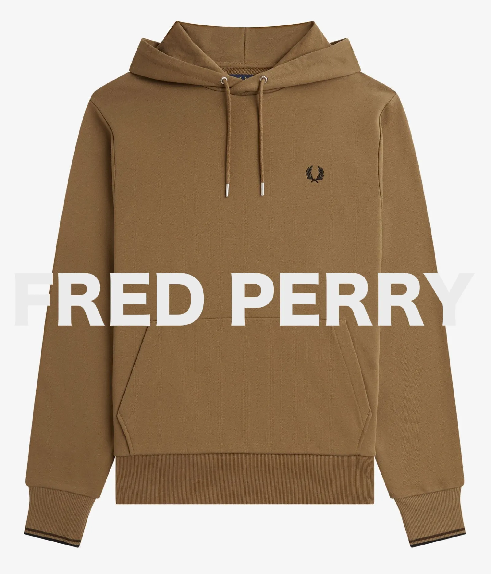 FRED PERRY  |Sweat Long Sleeves Logo Hoodies