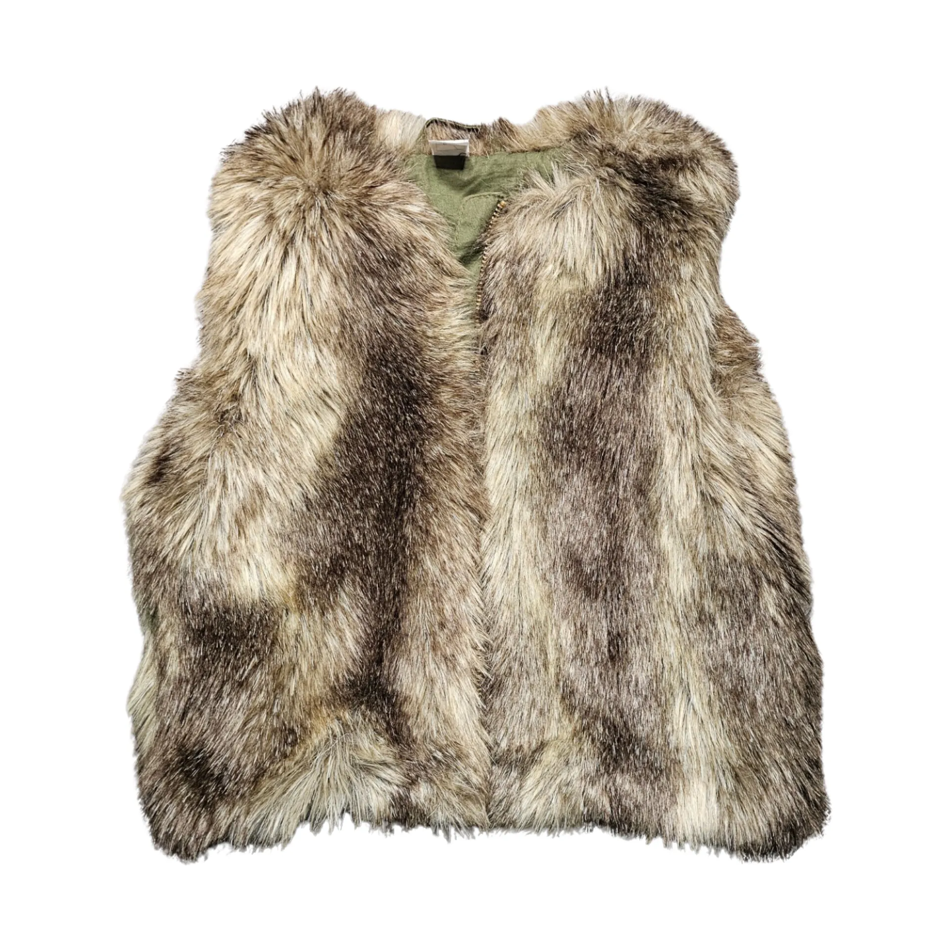 Gap Light Jacket With Detachable Faux Fur Vest