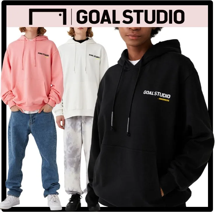 GOAL STUDIO  |Unisex Street Style Hoodies & Sweatshirts