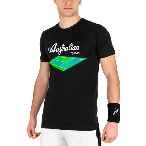 GRAPHIC COURT T-SHIRT: AUSTRALIAN TENNIS