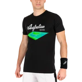 GRAPHIC COURT T-SHIRT: AUSTRALIAN TENNIS