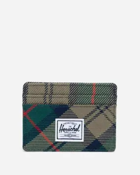 Herschel CHARLIE Wallet Plaid